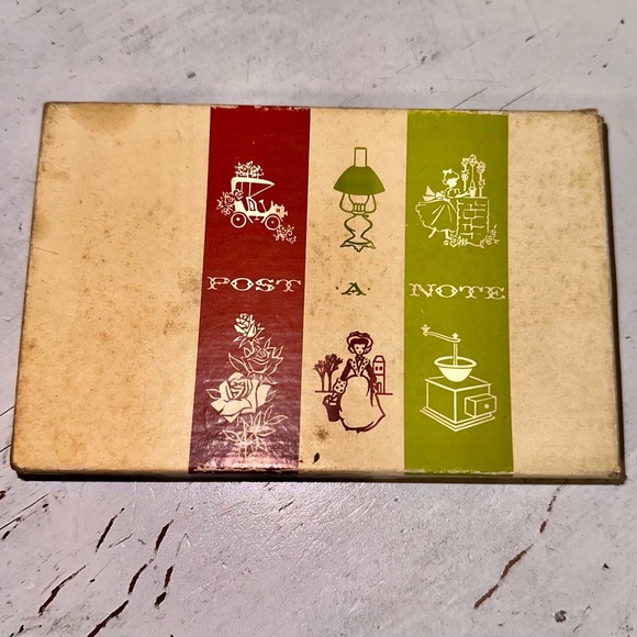 Vintage Post A Note Boxed Post Card Greeting Card Set Mid Century - Picture 2 of 14